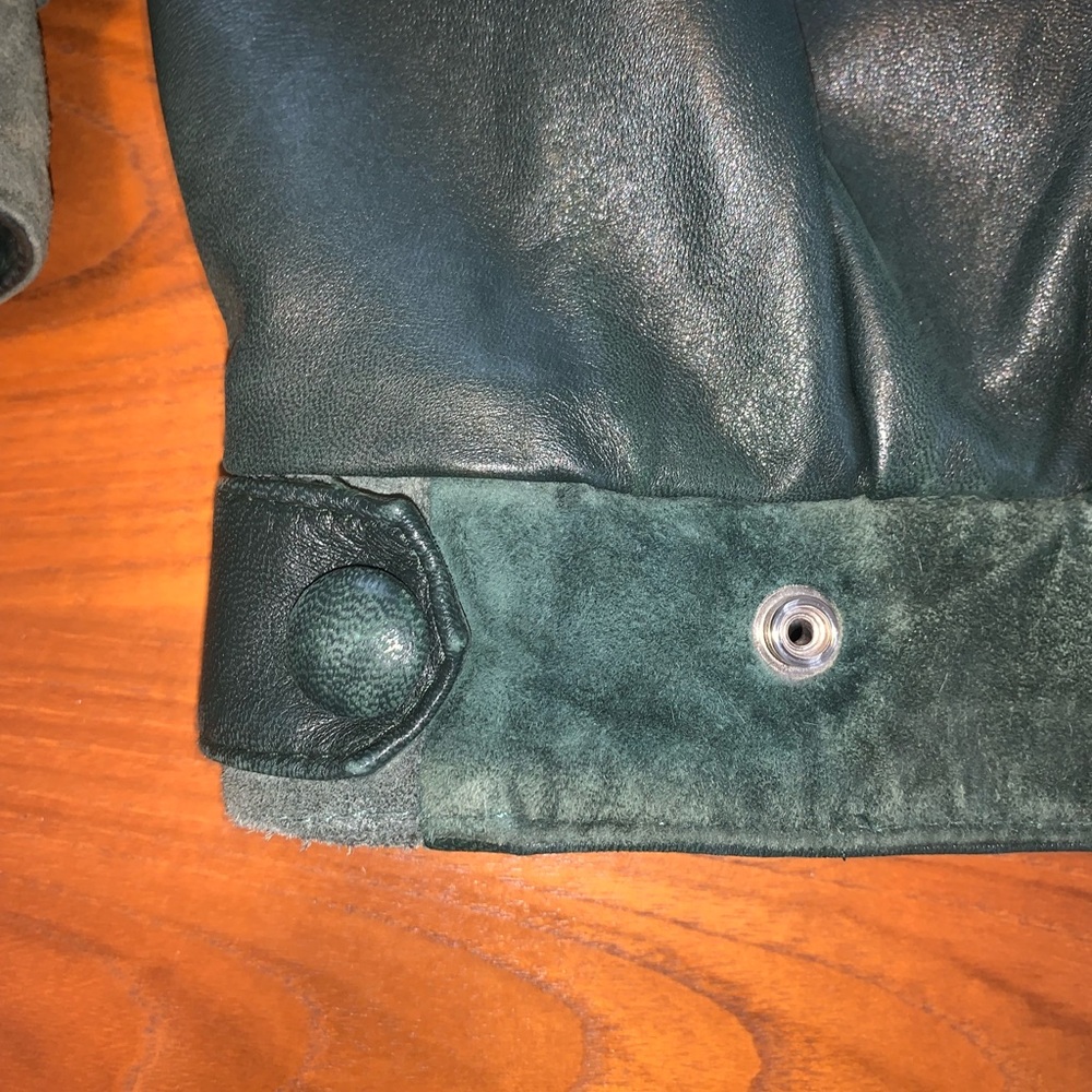 VINTAGE 90'S TO LEATHER FASHIONS LEATHER JACKET - Picture 6 of 16